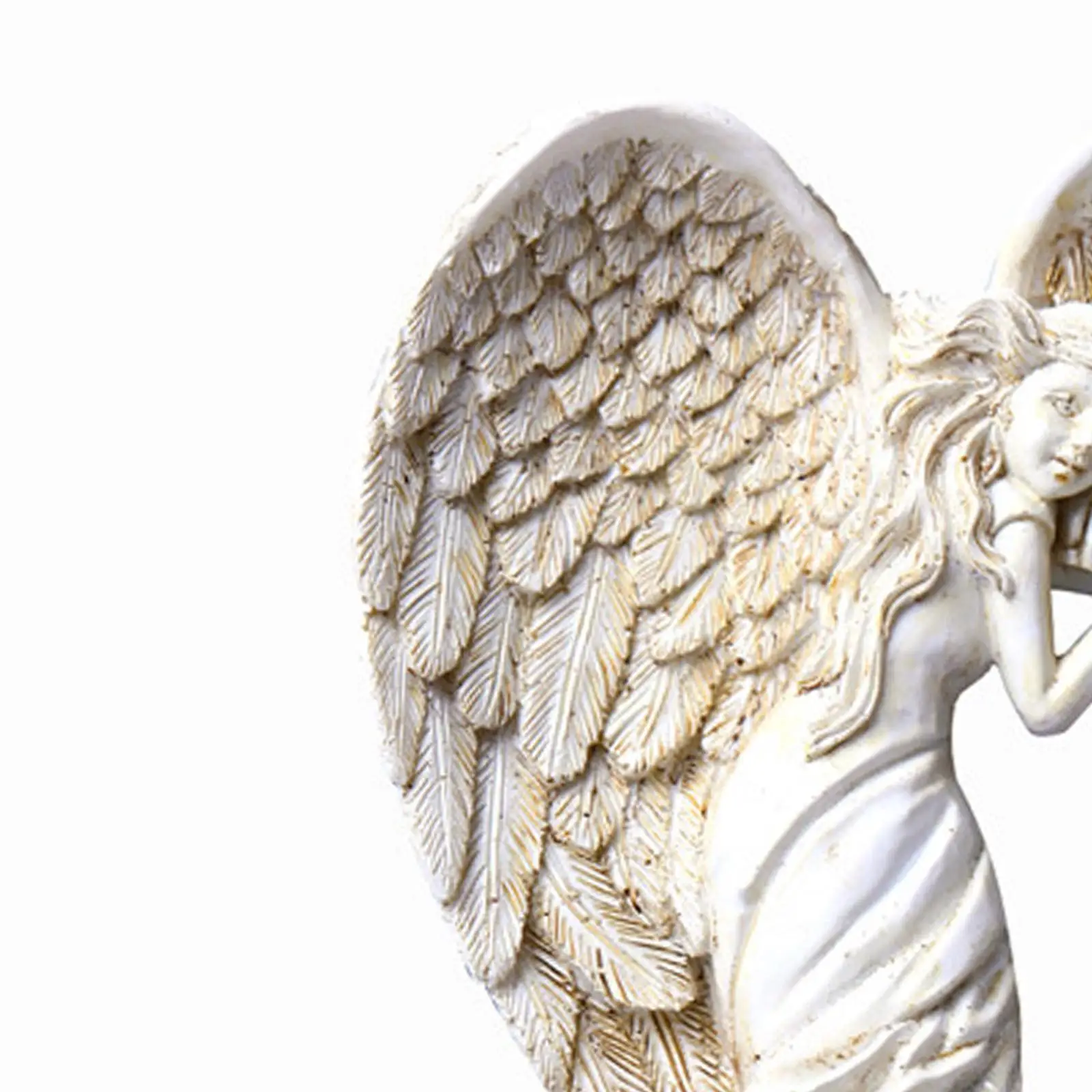 Статуэтка ангела в уголках, статуя для домашнего интерьера, домашний акцент