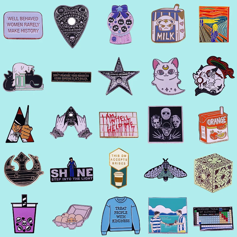 

Lovely Green enamel Butterfly Brooch Cosplay jewelry Enamel Pin Lapel Pins Badge Hats Clothes Backpack Decoration Fans GIFT