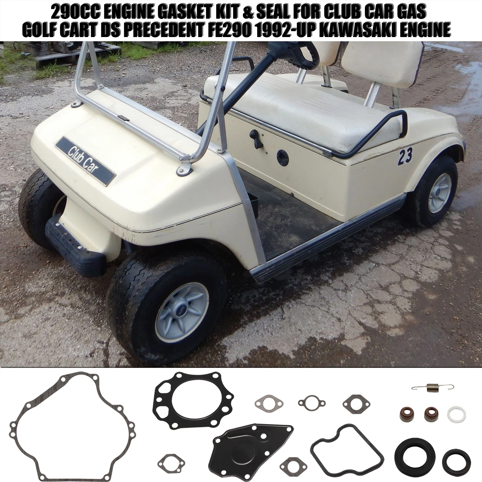Комплект прокладок двигателя 290cc и уплотнение для клубного автомобиля бензина