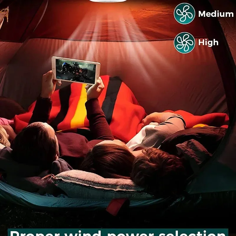 Новинка внешний вентилятор внешнее освещение с USB-зарядкой женским