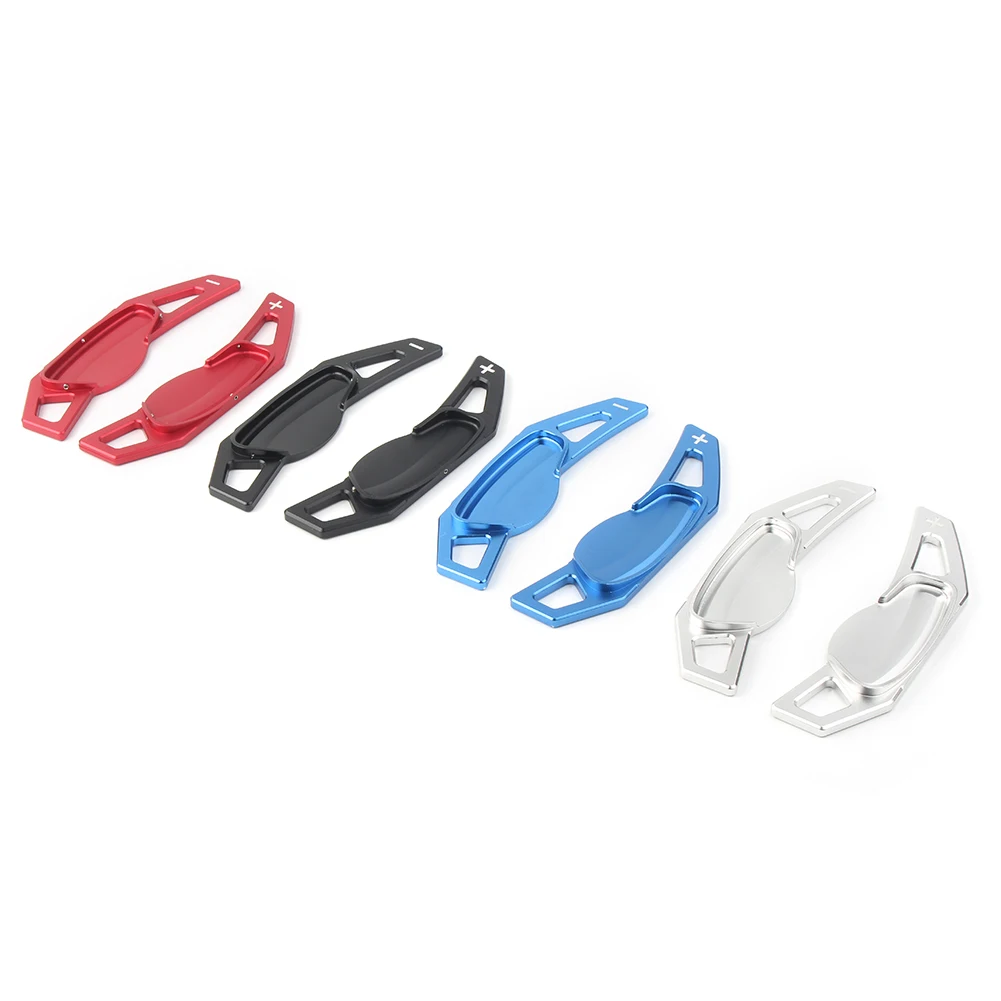 2 шт. алюминиевый рычаг переключения передач на руль автомобиля для Smart Fortwo W451