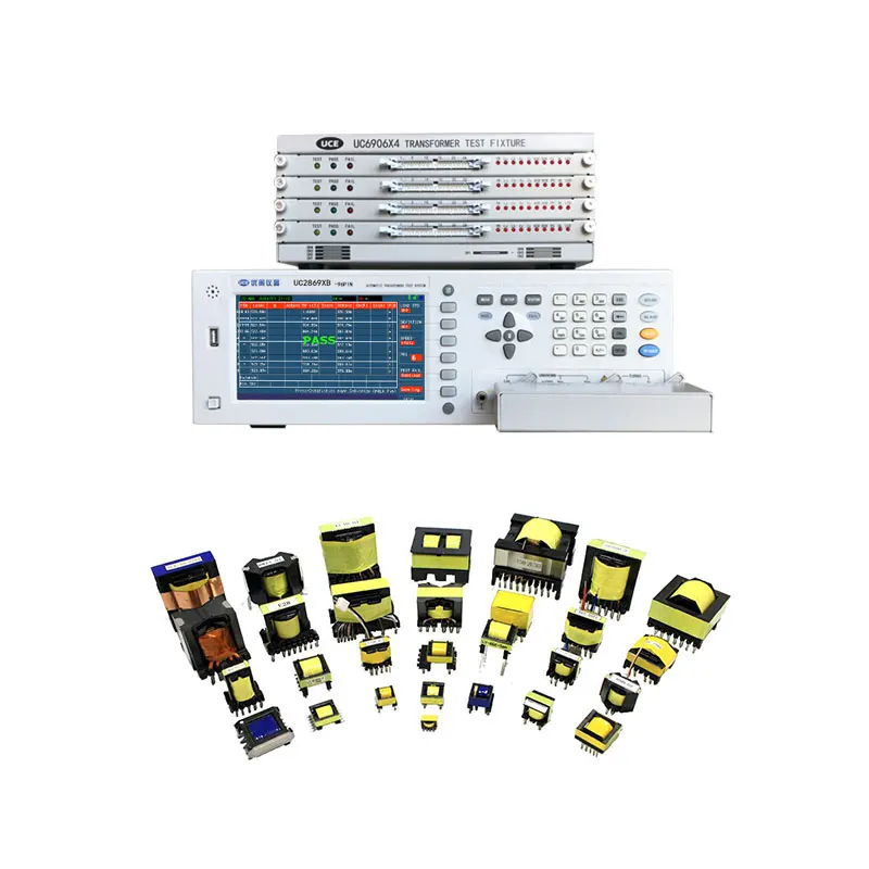

Comprehensive high frequency transformer tester test LCRZ DCR PIN SHORT Lk