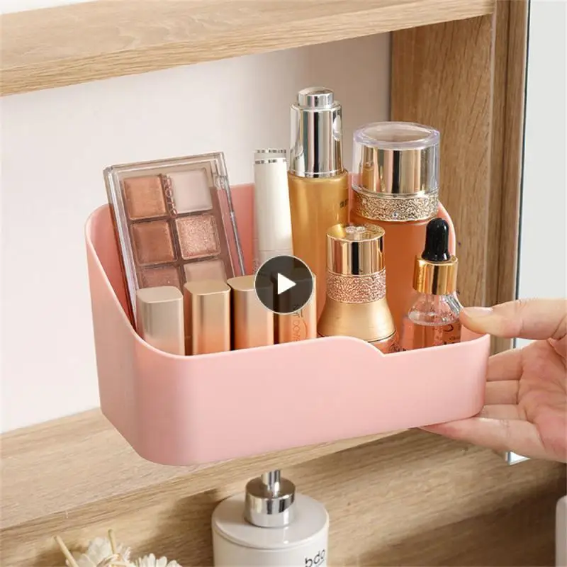 

Easy To Clean Storage Basket Large Diameter Wear-resistant Finishing Basket Storage Box Grid Organizer Simple Storage Rack