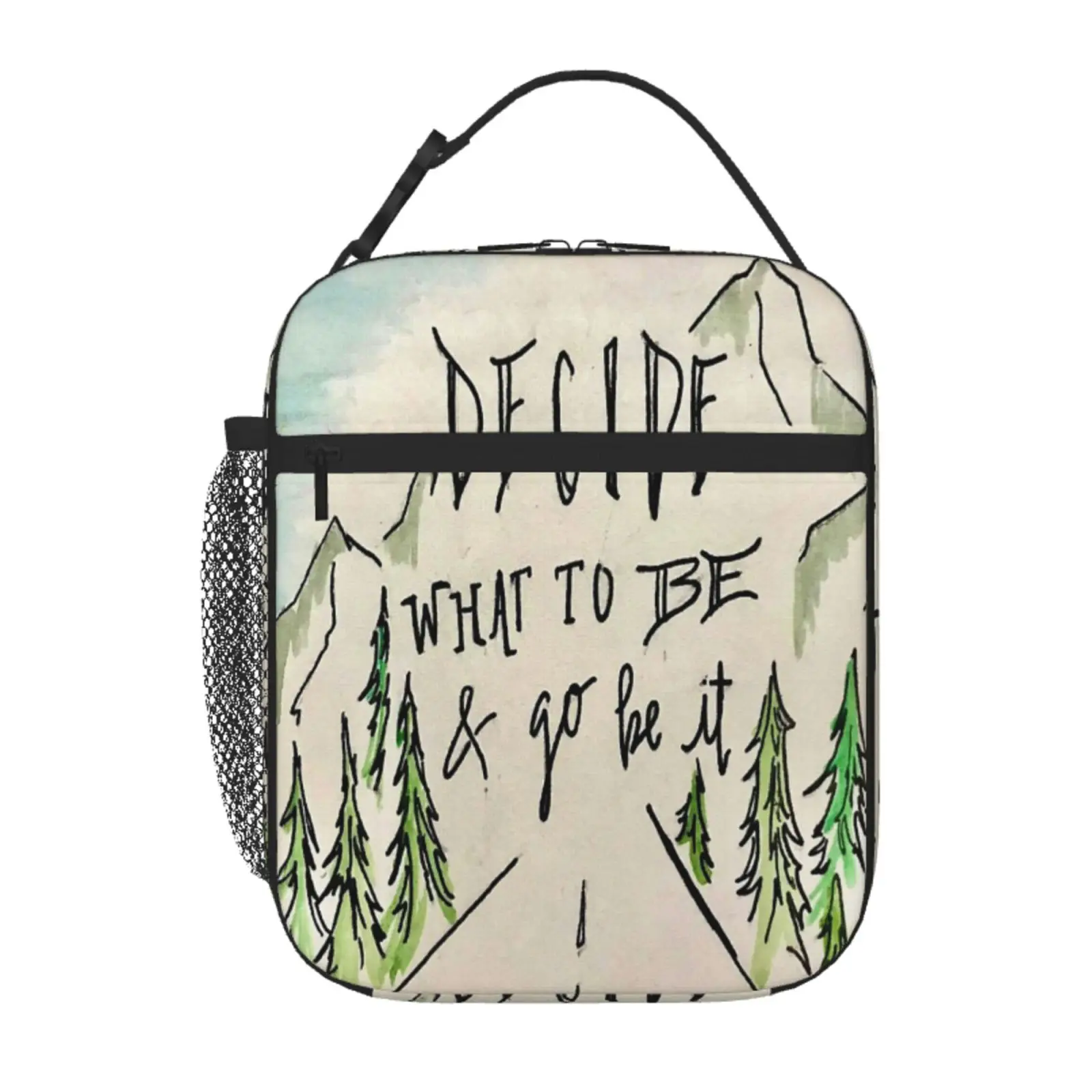 

Decide What To Be And Go Be It Thermal Lunch Box Thermo Bag Lunch Tote Lunch Box Bag