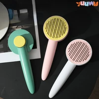 pet comb hair removal comb dog brush special needle comb cat grooming cleaning supplies massage open knot hair removal dogs comb