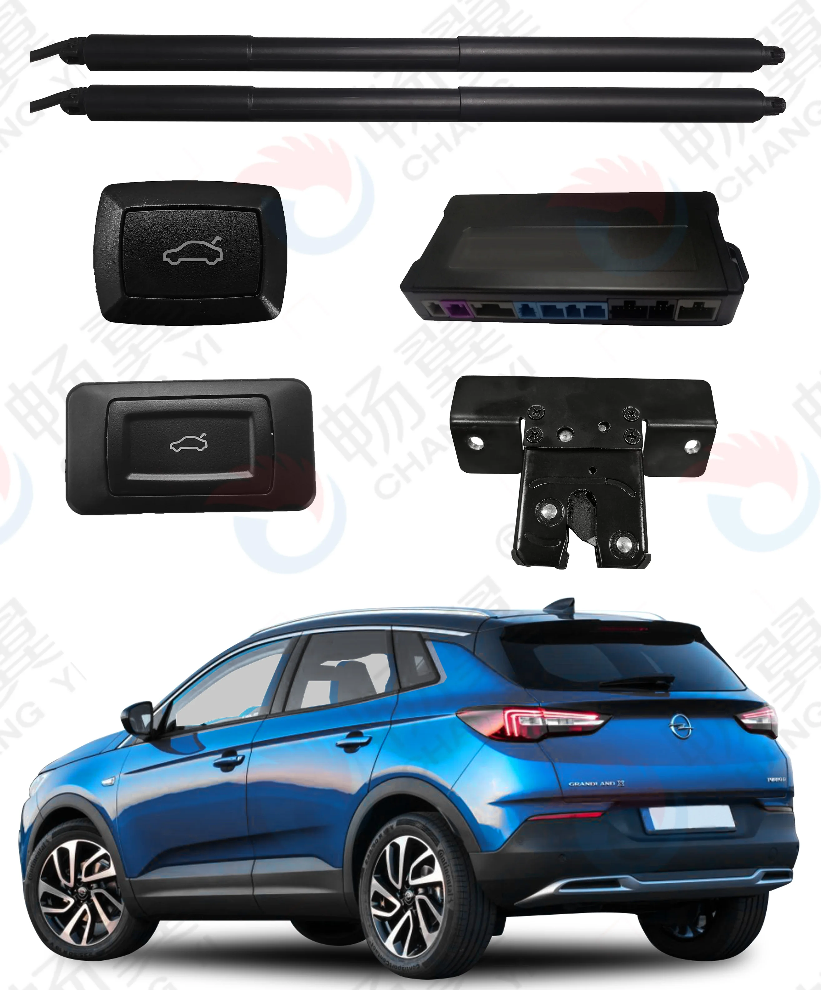 Opel Grandland X 2017+ Автоматические системы кузова Комплект стоек задней двери