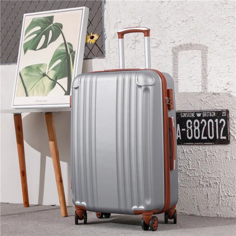 New Design Abs Universal Wheel Large Capacity Suitcase, Korean Version 20 Inch Candy Series Password Suitcase