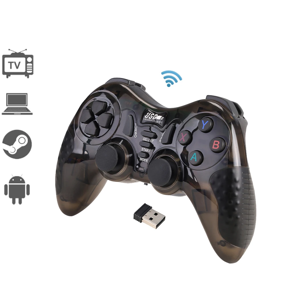 

2.4G Wireless Controller gamepad For PS3/PC/TV Box PC Joystick For Super Console X Pro Game Controle Game Accessories