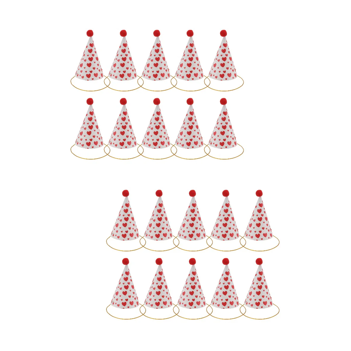 

Hats Birthday Cone Party Hat Pompom Cake Triangle Celebration Fun Showerbaby Happy Kids Disposable Funny