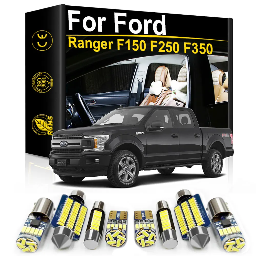 For Ford Ranger F150 F250 F350 Truck Interior Accessories 1992 1994 2006 2010 2012 2013 2016 2020 Car Indoor LED Light Canbus