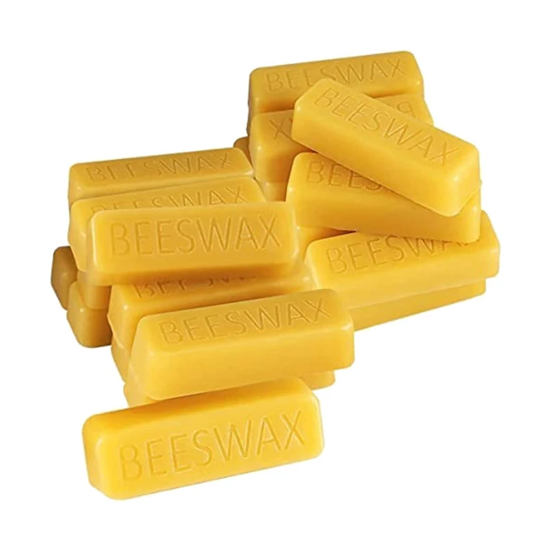 

Candle Making Furniture Polish 24 X 1Oz Bars - DIY Projects 100% General Use Beeswax Bars