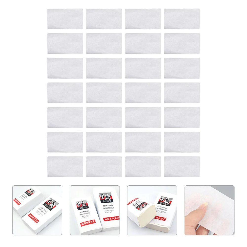 

Paper Hair Perm Salon Hairdressing End Tool Wrap Perming Supplies Dyeing Curling Safe Papers Dye Accessory Barber Disposable