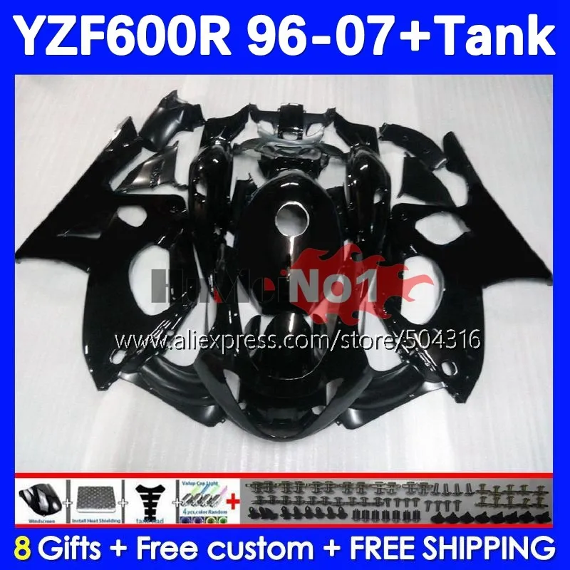 

Thundercat Kit For YAMAHA YZF-600R YZF 600R 38No.1 YZF600R 1996 1997 1998 1999 2000 2001 02 03 04 05 06 07 Fairing glossy black