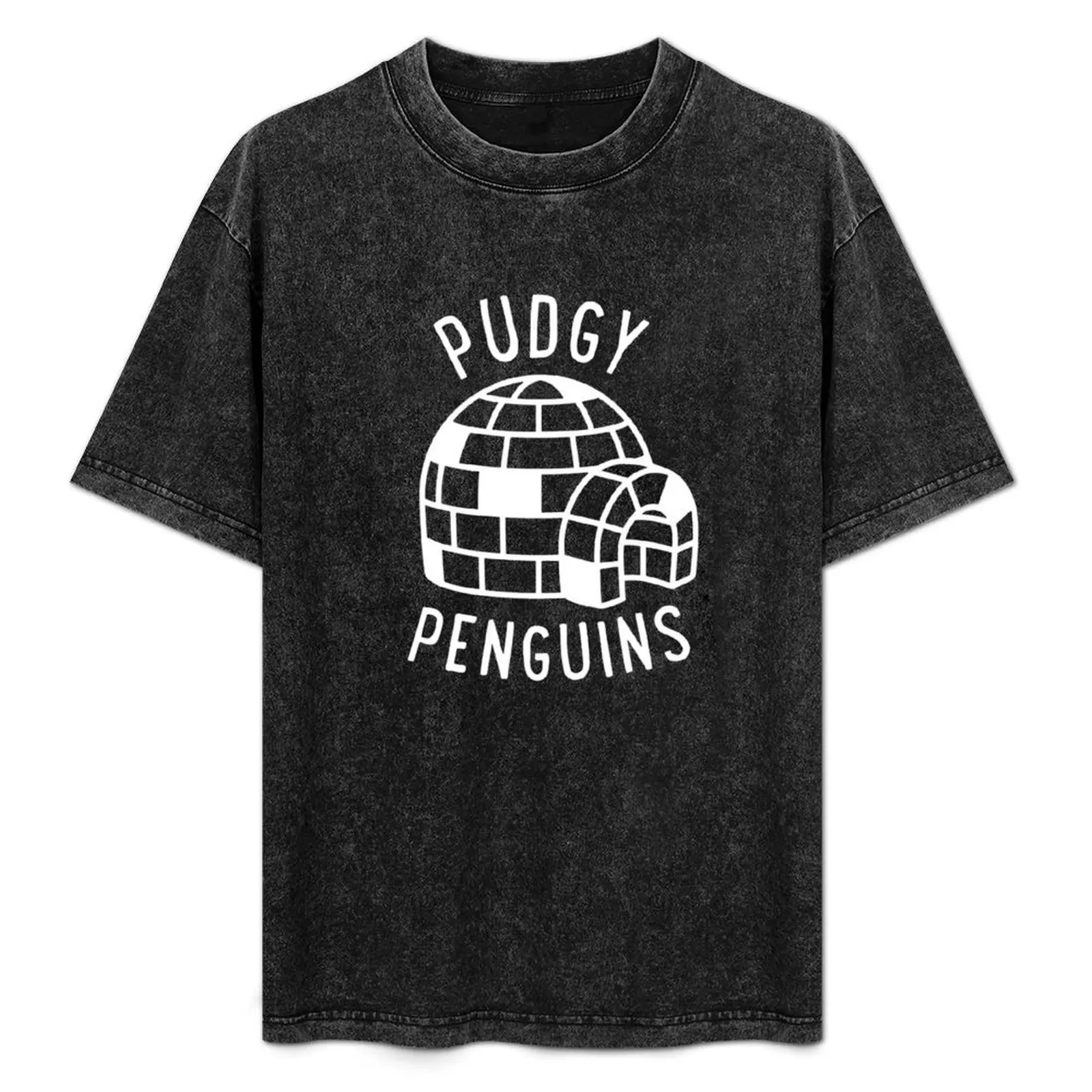 Футболка Pudgy Penguins Igloo Ethereum роскошные мужские быстросохнущие белые футболки с