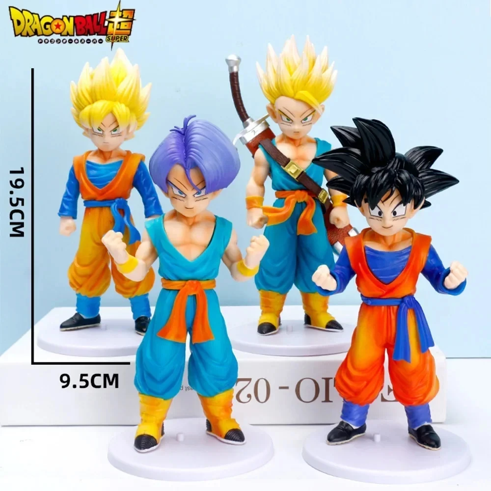 Dragon Ball Z Гоку Готен экшн-фигурка 19 5 см модель персонажа аниме статуя серии ПВХ