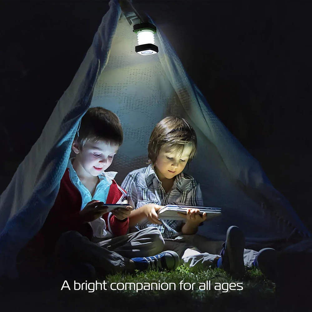 led camping light retractable light solar powered lantern lamp outdoor fishing tent lights collapsible usb charger for phone free global shipping