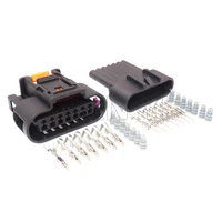 1 set 7 way pp10000888 car ignition coil sealed sockets auto cable plastic housing connector 1930 0958
