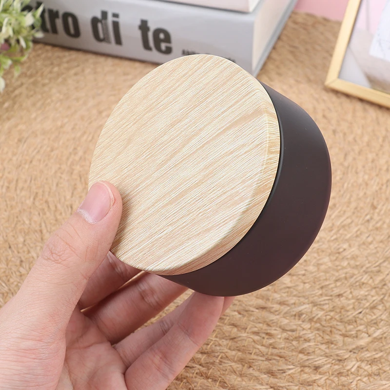 

Luxury Candle Jars With Lid Bulk Round Candle Container Tins Empty Storage Box For DIY Salves Skin Care Beauty Samples