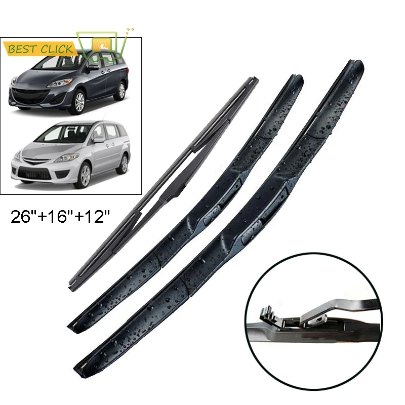 

Щетки стеклоочистителя для Mazda 5 MK2 MK3 2005 2006 2007 2008 2009 2010 2011 2012 2013 2014 2016