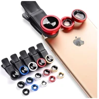 Wide Angle Macro Fisheye Lens Camera Kits Mobile Phone Fish Eye Lenses with Clip 0 67x for iPhone Samsung All Cell Phones