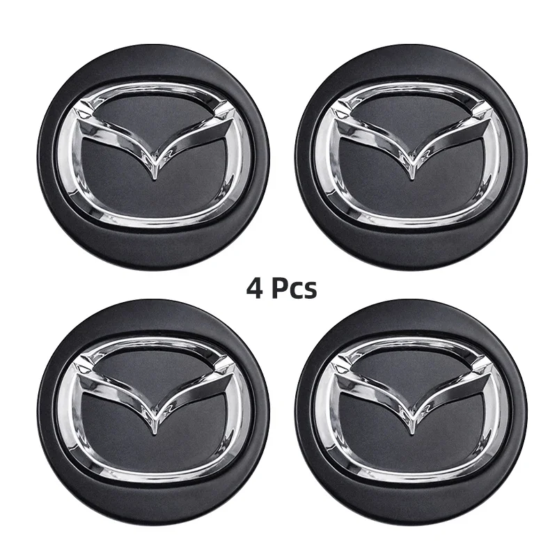 

4 шт., 56 мм, колпачок с логотипом, крышка ступицы, эмблема для Mazda 6 3 CX5 2 CX7 Demio Atenza Axela MX30 CX30 CX3 CX9 MX5 RX8 RX7