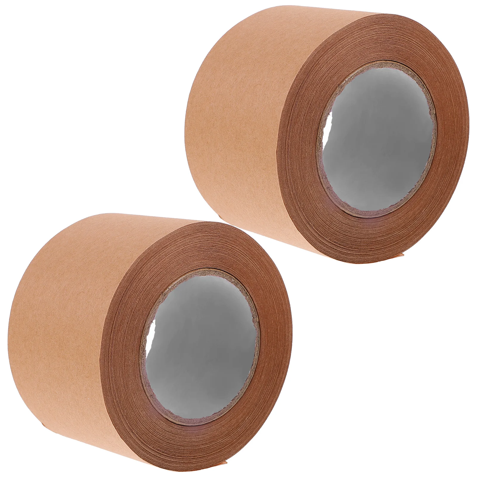 

2 Rolls of Packing Shipping Tape Multi-use Kraft Sealing Tape Writable Paper Delivery Packing Tape