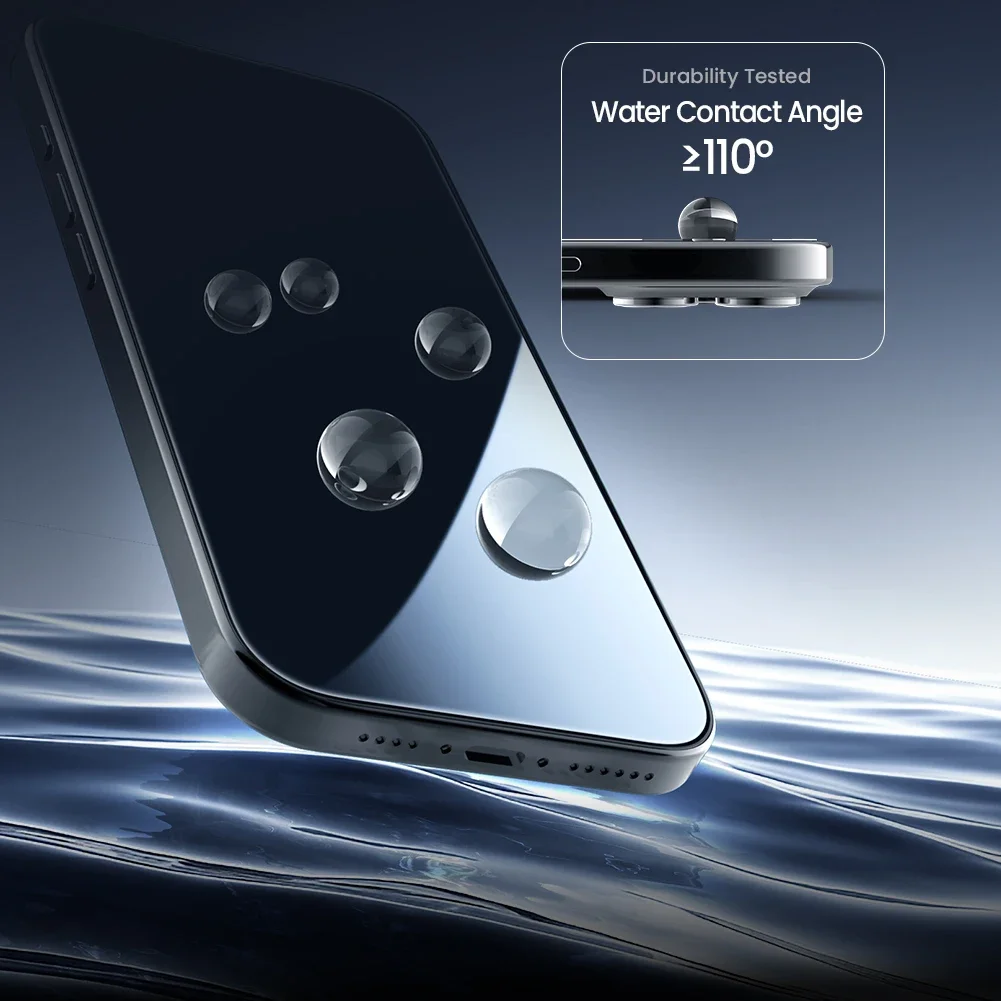 Фото Nillkin для iPhone 16 Pro Max Nillkin Glass H+ Pro Антибликовое закаленное стекло с защитной пленкой для экрана без пыли для 16 Pro №2