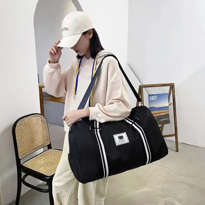

Men Gym Bags For Training Fitness Travel Sport Handbag With Shoes Pouch Multifunction Dry Wet Separation Women Yoga Bag New