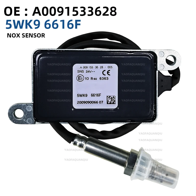 

5WK96616F Датчик Nox для Benz Actros Atego грузовик автомобиль 24 В Азот кислородный датчик A0091533628 A0091533006 0091533628 0091533006
