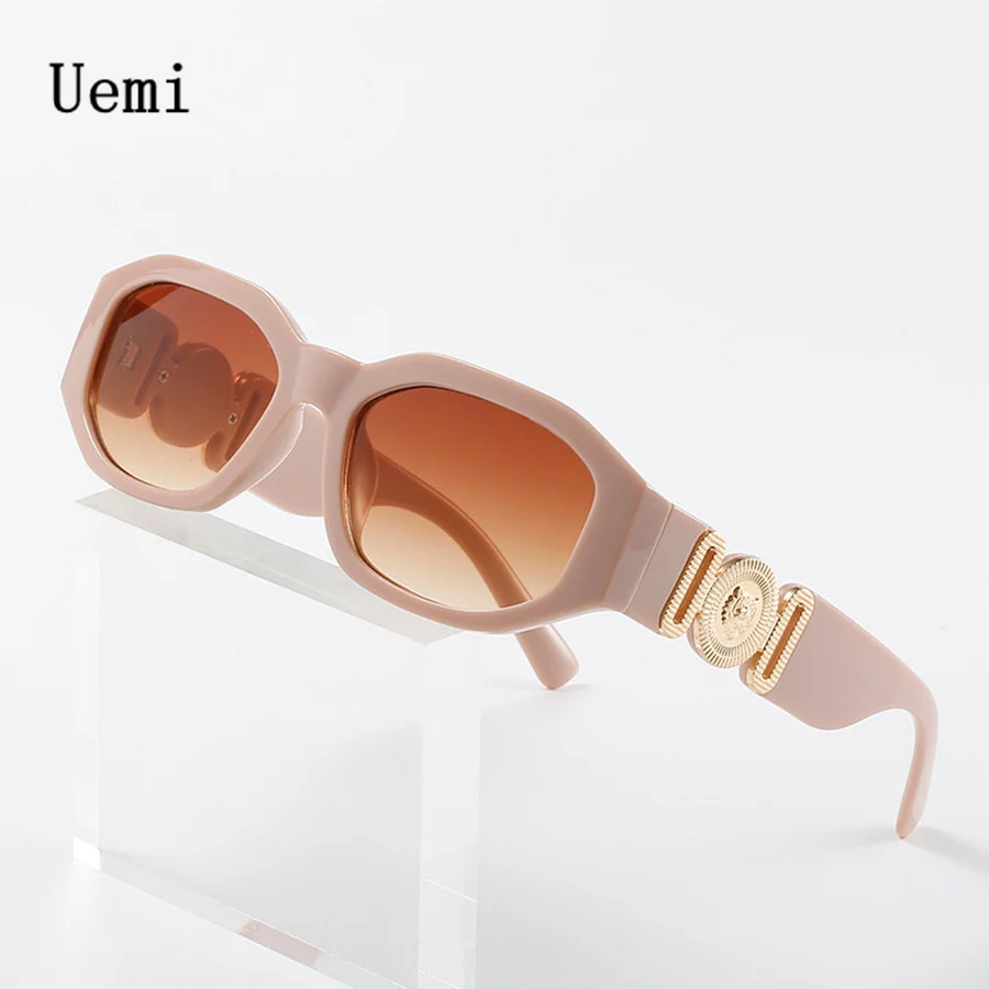 Очки солнцезащитные женские квадратные в стиле ретро винтажные модные роскошные