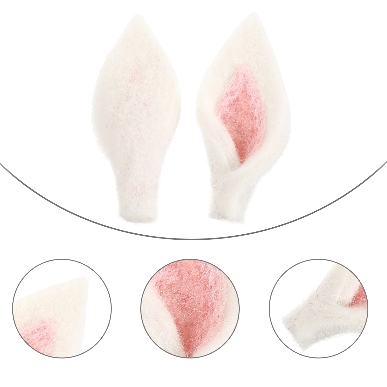 Аксессуары для кроличьих ушей фетровые декорации пасхальной вечеринки милые