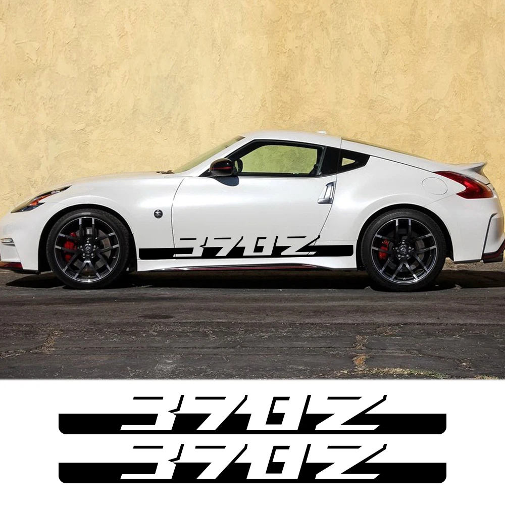 

Car Side Body 2PCS Stickers For Nissan Guke 370Z GT-R Patrol Micra Nismo Auto Vinyl Film Decal Automobile Car Tuning Accessories