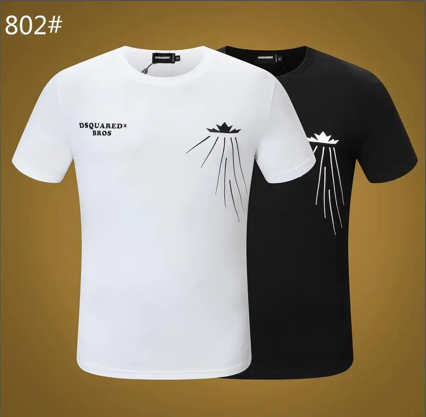 

Dsquared2 Summer street women/menT-shirt casual short-sleeved men's T-shirt fashion cotton short sleeve