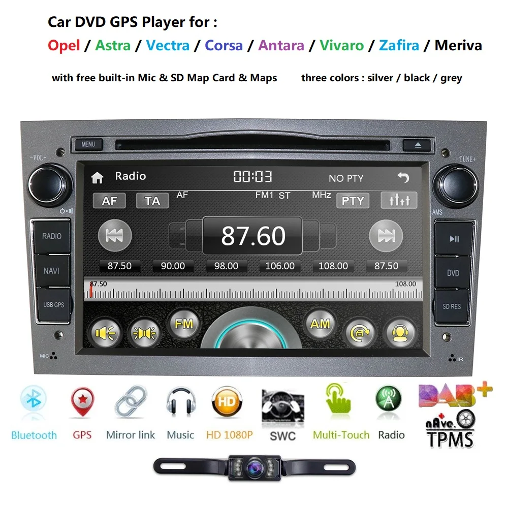 

7" Car CD DVD Player For OPEL VAUXHALL HOLDEN/Antara/Astra H/Combo/Corsa C/Corsa D/Meriva/Signum/Tigra TwinTop/Vectra C/Vivaro