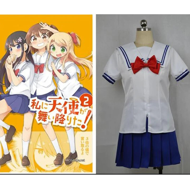 Аниме WATATEN!: an Angel прилетел ко мне Hoshino Hinata Косплей Костюм |