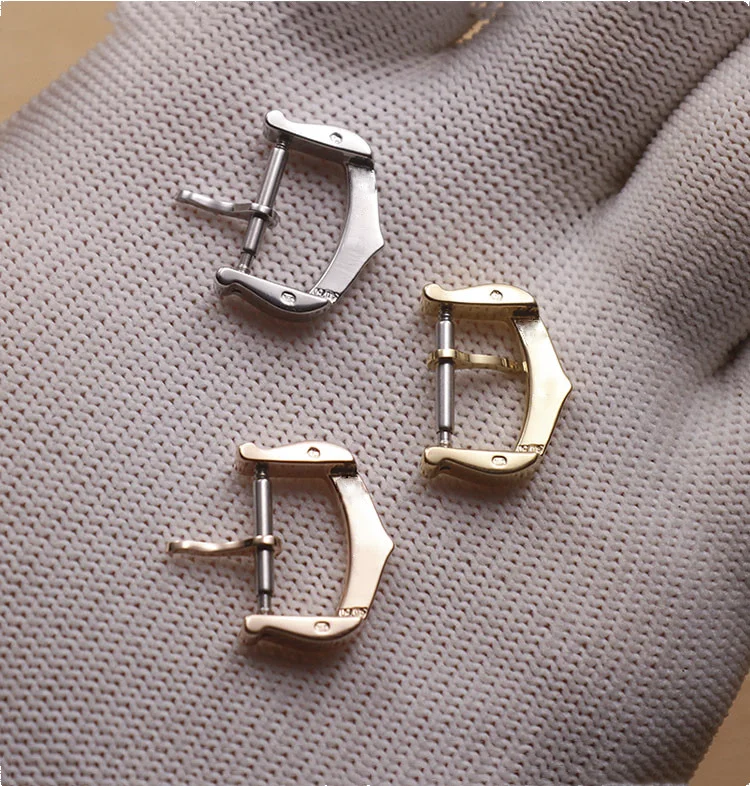 316L Stainless Steel Watch Buckle For Cartier Watch Replacement Clasp Gold Silver Rose 12mm 14mm 16mm 18mm