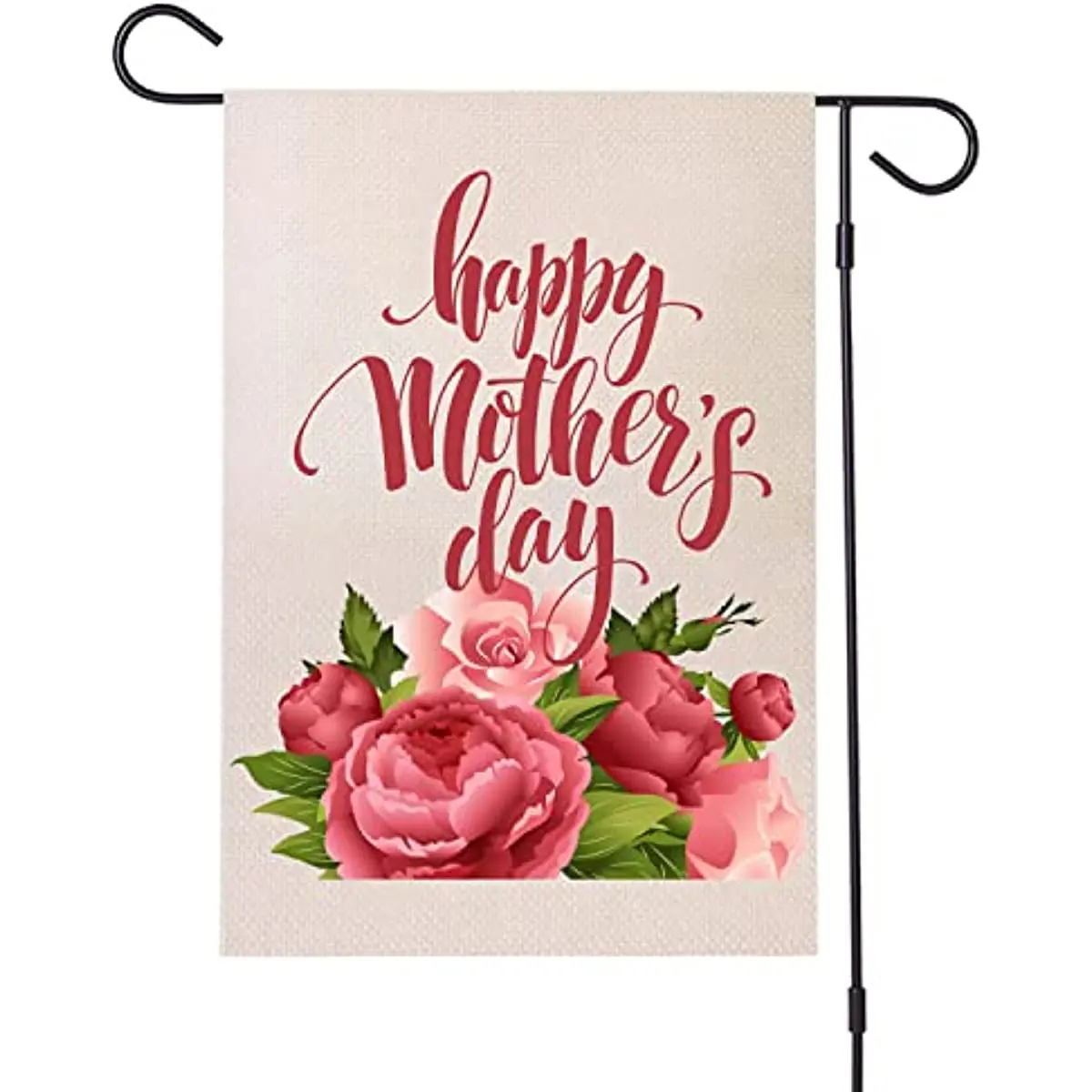 

Happy Mothers Day Garden Flag Outdoor Decorations Double Sided Flowers Floral Garden Yard Flag Outdoor Yard Decorative Flags