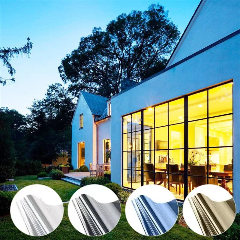 

Window Film Glass Stickers Security Sun No Glue Home Blackout Nature Indoor Tint Uv Decorative Sticker Landscape Ir Clear Solar
