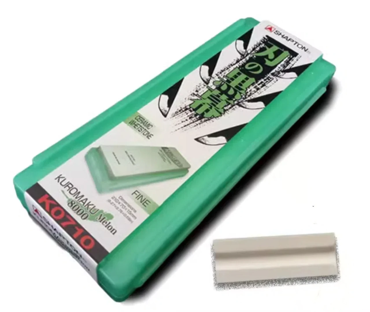 Японский точильный камень SHAPTON Ceramic KUROMAKU Melon 8000
