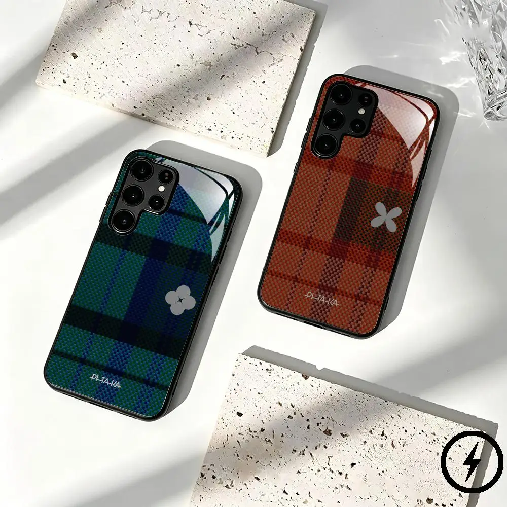 Фото Чехол PITAKA для телефона Samsung S26 S25 S24 S23 S22 S21 S20 Plus Ultra Fold A, стеклянный магнитный чехол №1