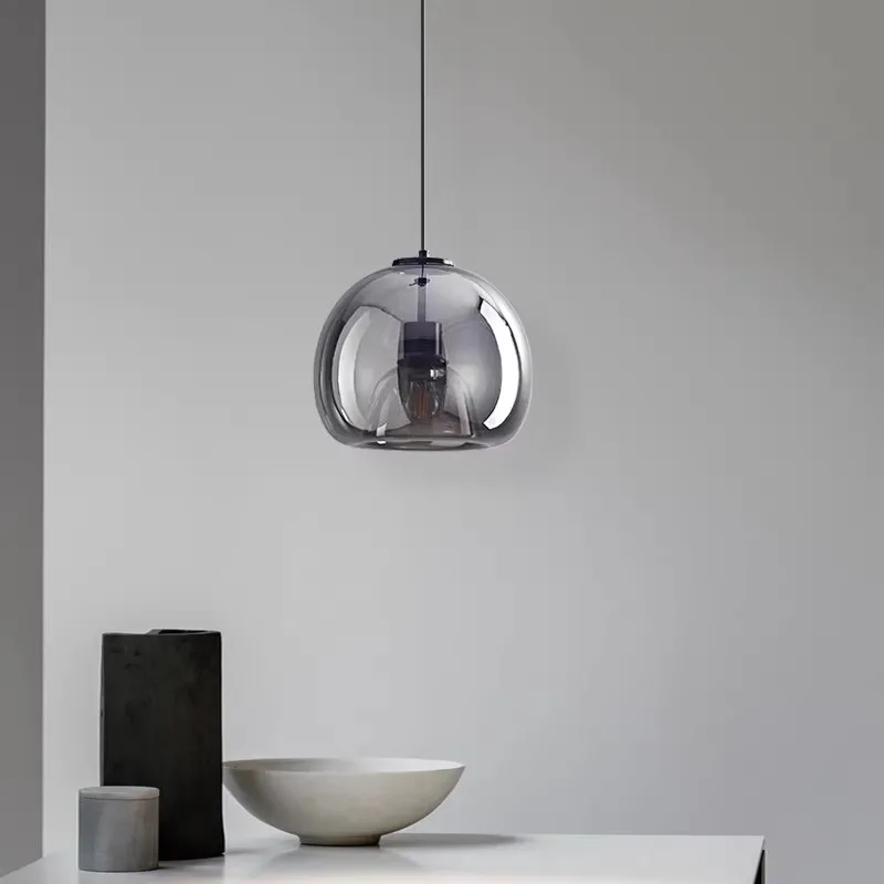 Подвесной светильник из скандинавского стекла светодиодный роскошный