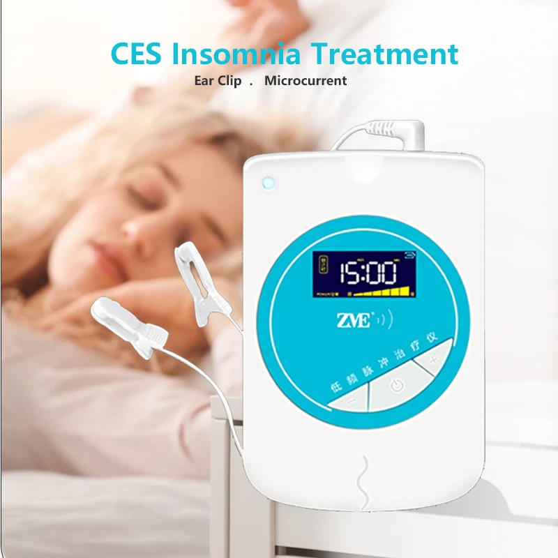 

Sleep Aid massage Device Microcurrent Pulse Hypnosis Relax Relieve Mental Anti anxiety Insomnia Adult Sleeping machine CES