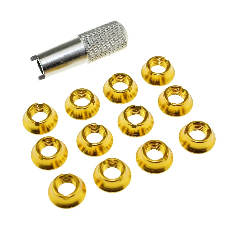 8pcs-12PCS Radio Control Switch Nut with 1pcs Wrench for Futaba JR FrSky Taranis X9D Plus QX7 RadioLink Transmitter Rc - купить по