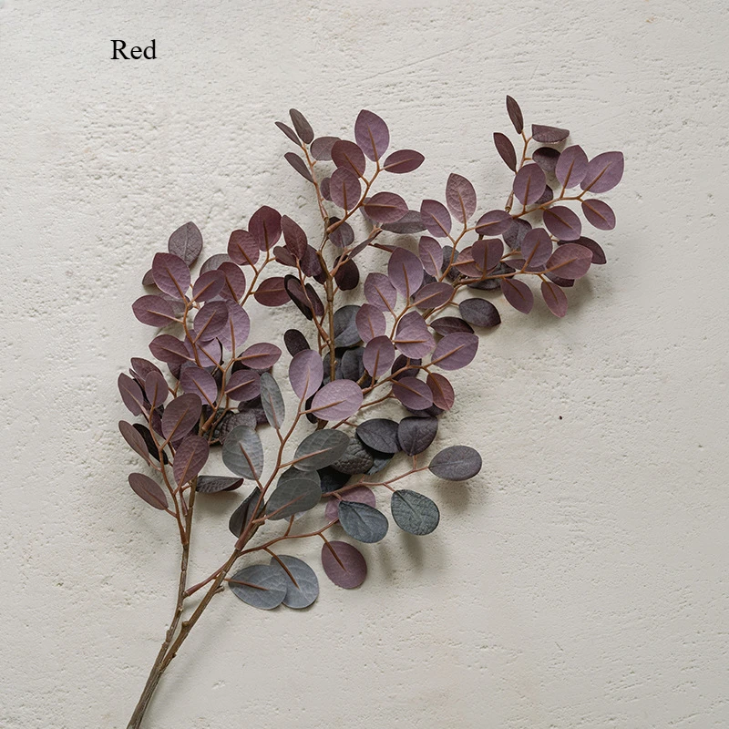 

Искусственные красные листья Loropetalum из шелка