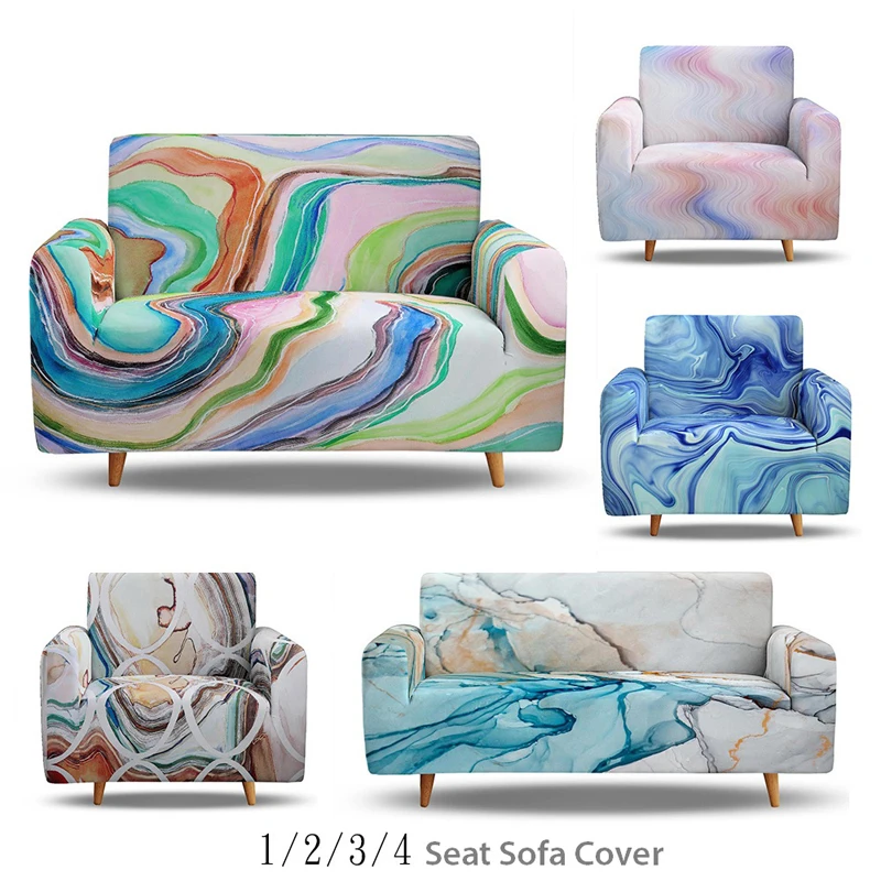 

Пылезащитный высокоэластичный чехол для дивана, 1/2/3/4, секционный диван, яркий полноразмерный чехол для дивана в гостиную