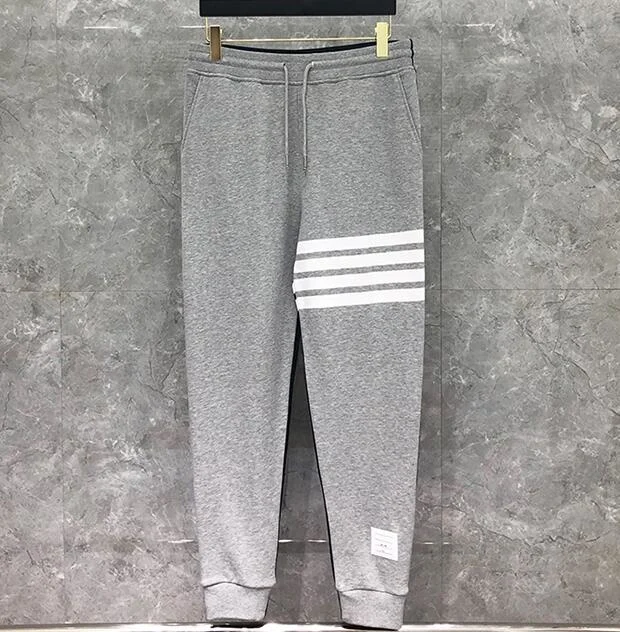 

2022 Fashion New Sweatpants Men Panelled Casual Sports Trousers Tracksuit Bottoms Spliced Jogger Track Pants