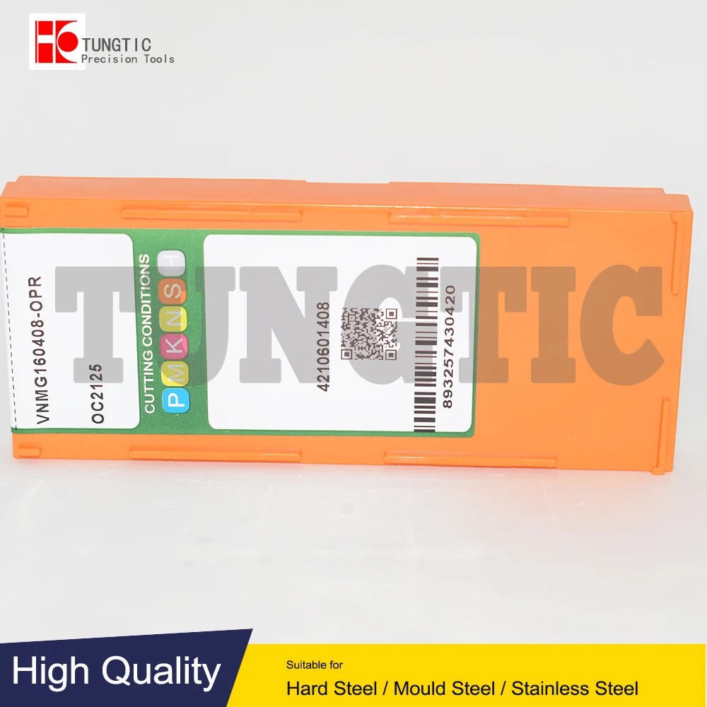 VNMG160408-OPR OC2125 OC2330S Твердосплавный токарный резец с ЧПУ Вставные токарные