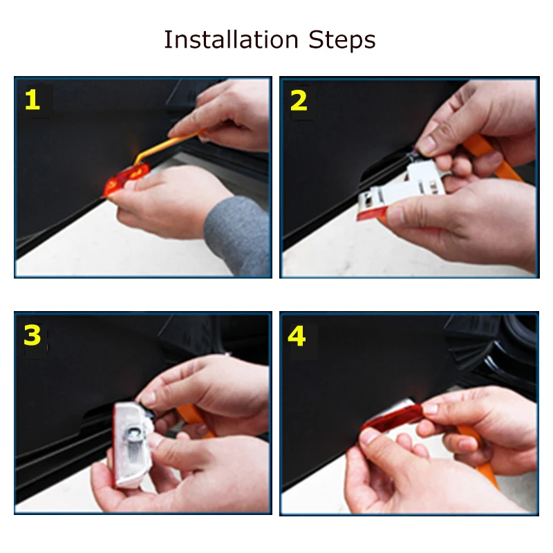 Фонари для автомобильных дверей VW Tiguan MK1 MK2 Touareg 7 P Golf 5 6 Jetta MK5 MK6 MK7 Passat B6 B7 B8 B9 CC