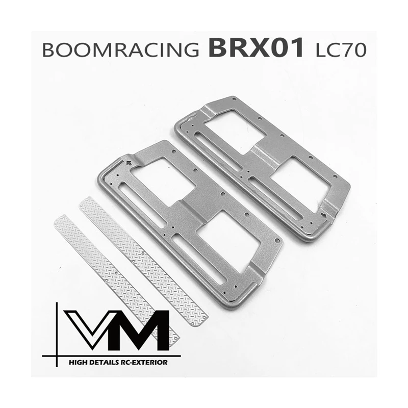 

Metal ARB Side Pedal 1/10 Rc Car Toys Boomracing BRX01 + Killerbody LC70 Body