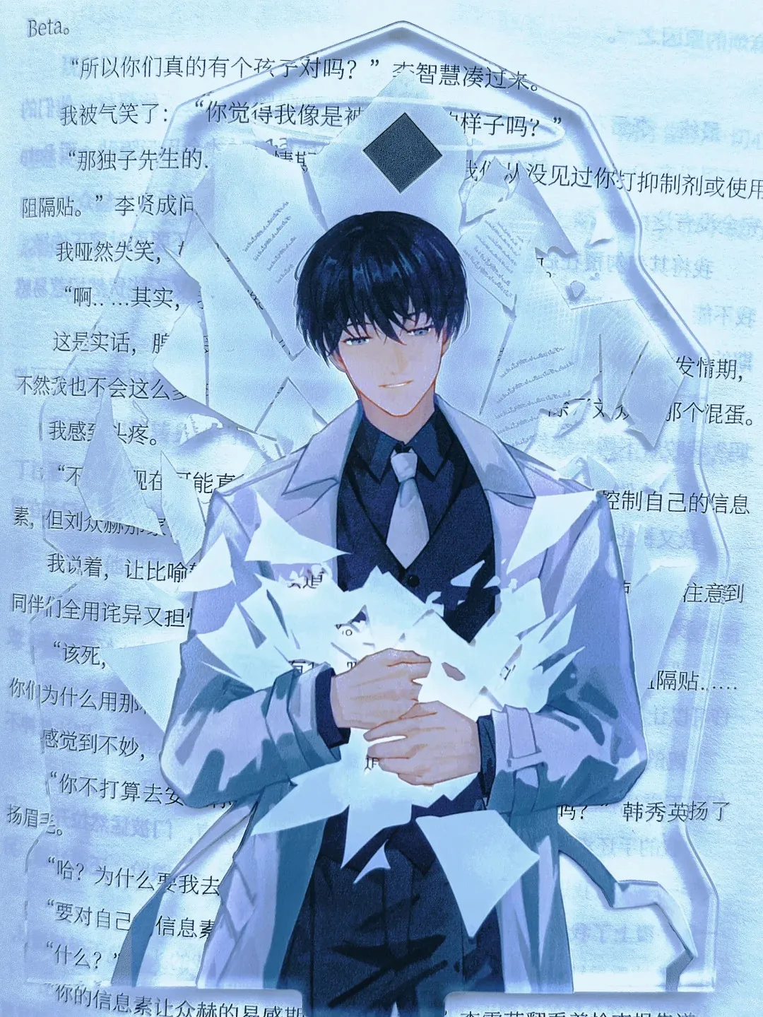 Фигурки игрушечные с подставкой из акрила для детей